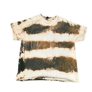 Striped Shirt Xl Art Dye Green 2